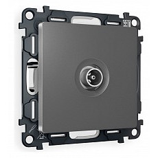 ТВ-розетка проходная без рамки ambrella volt quant ma663030